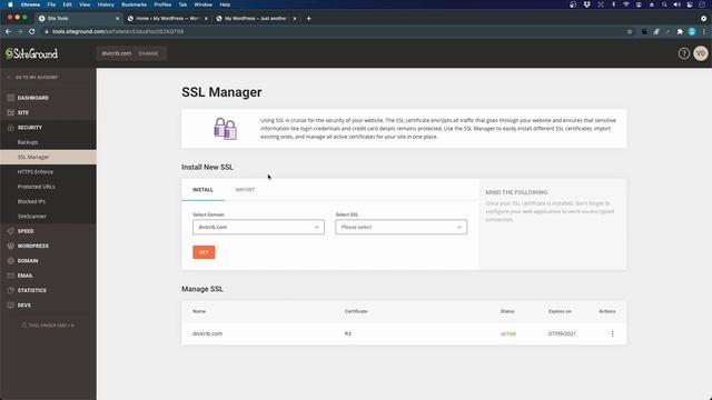 3.2 Activate HTTPS With Free SSL on SiteGround смотреть онлайн