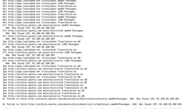 Ubuntu: Getting 404 not found errors when doing `sudo apt-get update` (3 Solutions!!) смотреть онлайн