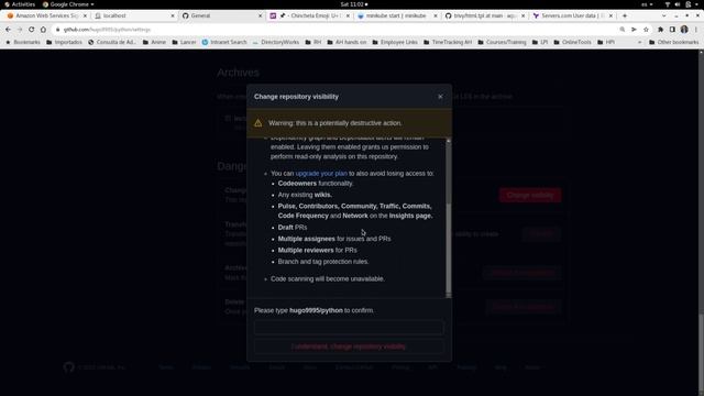 How to ? Change VISIBILITY ? in GitHub's repositories to make them PRIVATE or PUBLIC смотреть онлайн