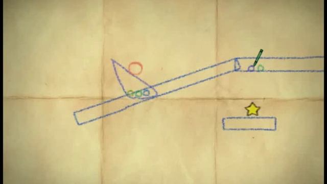 Crayon Physics Deluxe - Easy Trick to Beat Most of the Levels смотреть онлайн