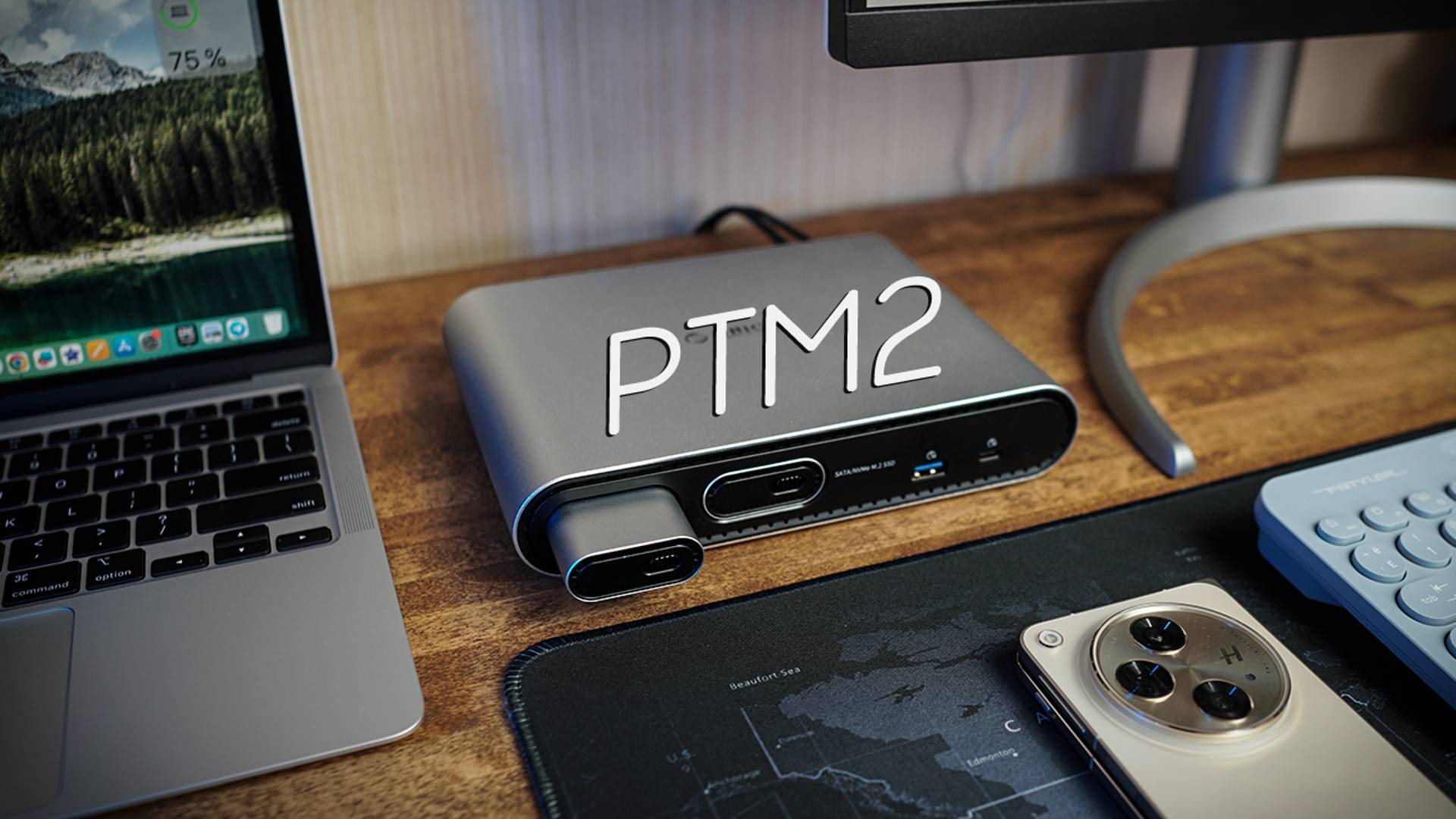 Док-станция для Macbook и PC с HDMI на 4К, LAN, USB и ssd - Обзор и опыт использования Orico PTM2 смотреть онлайн