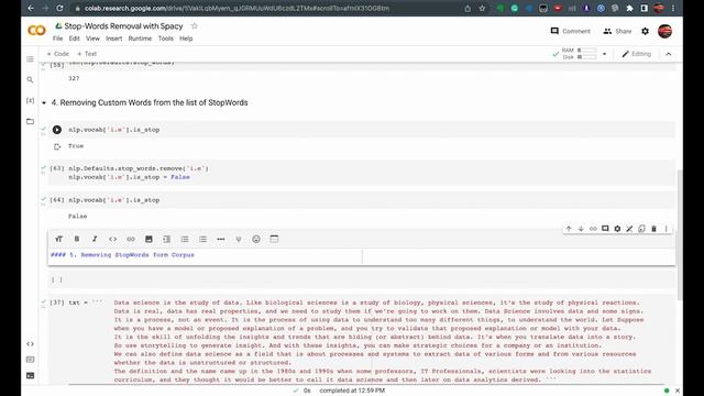 Stop-Words Removal with spaCy | Natural Language Processing | Upskill with GeeksforGeeks смотреть онлайн