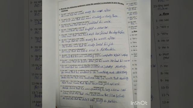 Middle Two - English - Crammer (Reported statements Booklet p. 22,23 rewrite) - Mr\Abdullah Ibrahim смотреть онлайн