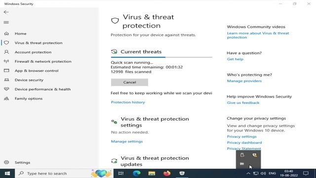 Test the Defender antivirus with EICAR antivirus test file #Defender #techiezero смотреть онлайн