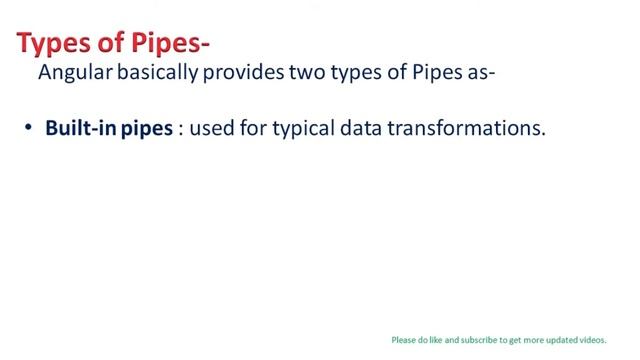 Pipes in angular | #18 | explaining everything about angular pipes смотреть онлайн