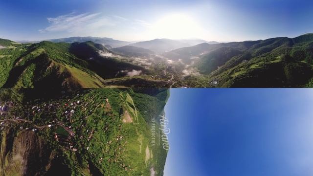 Armenian Landscapes. Relaxation 360 video in 8K