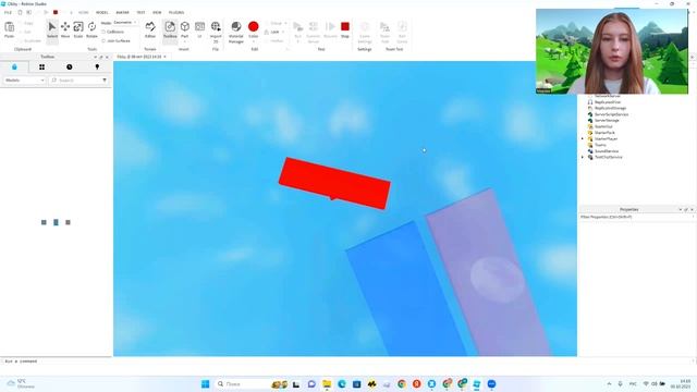 Тип соединения Hinge | ToolBox | Программирование в Roblox Studio смотреть онлайн