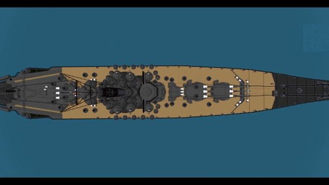 "Yamato" in Minecraft. 4:1 Scale (Линкор "Ямато" в Майнкрафт) смотреть онлайн
