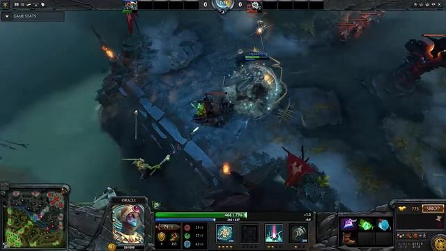 Dota 2 Oracle Gameplay Best Skills Tricks Easy Finish смотреть онлайн
