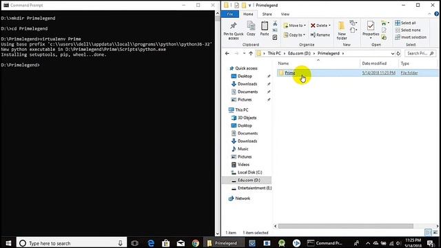 1. Python Tutorial in nepali || installing python - Django - note editor Atom || Start project -App смотреть онлайн