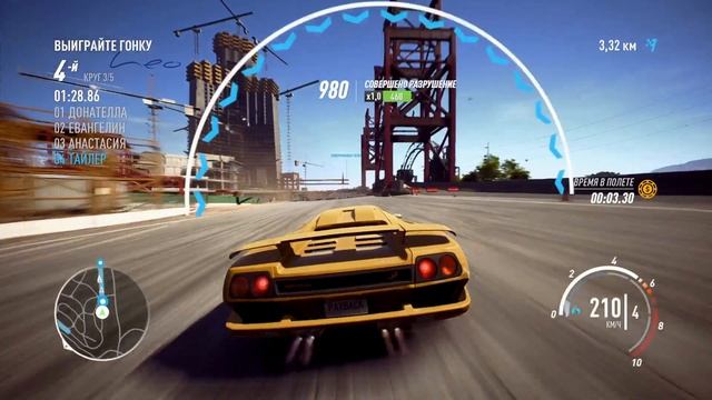 КОЛЬЦЕВАЯ ГОНКА Need for Speed Payback смотреть онлайн
