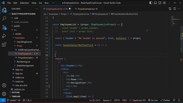React TypeScript - 11: Props- Passing Callback Function смотреть онлайн