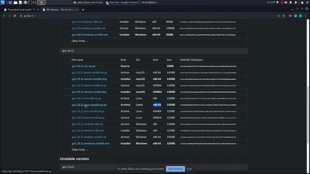 How to Install GOLANG in Kali Linux смотреть онлайн