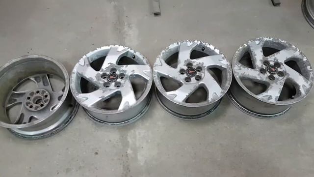 Результат пескоструйной обработки. смотреть онлайн