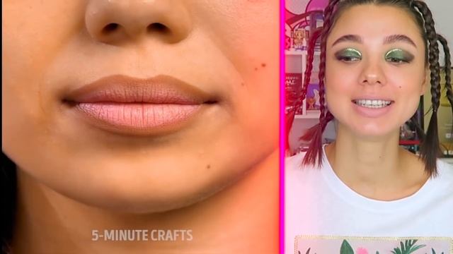 ЧРЕЗВЫЧАЙНО КРУТЫЕ ЛАЙФХАКИ ДЛЯ КРАСОТЫ! Что она натянула на лицо? смотреть онлайн