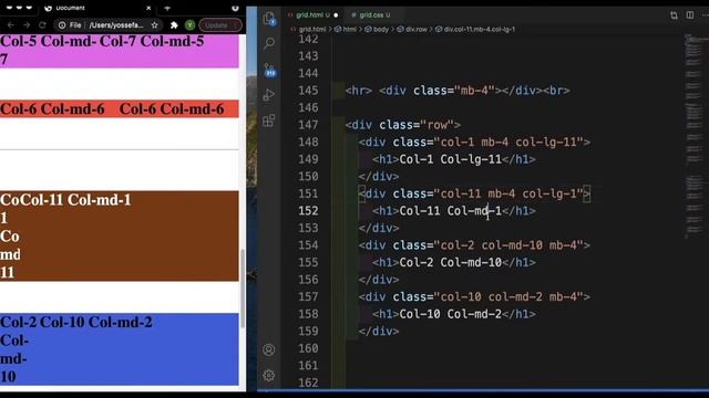 How to code a responsive grid system in CSS3 - Build Your Own Grid System Like Bootstrap 5 (Part 6) смотреть онлайн
