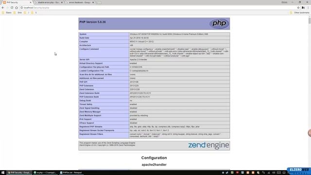 PHP Security Tips In Arabic #07 - Disable Error In Production Environment смотреть онлайн