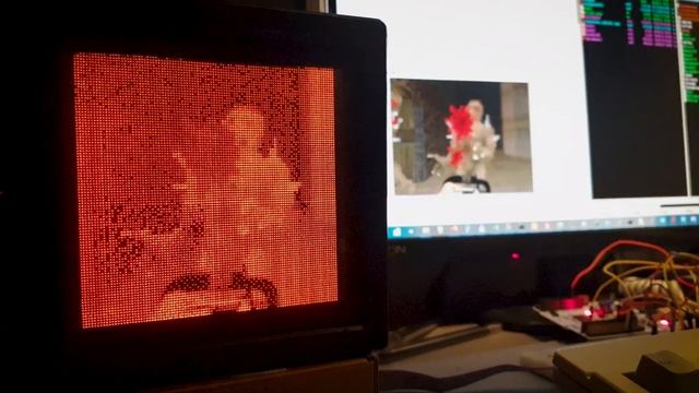 Doom 2 на ИМГ-1-02 (ГИП-10000). Первая попытка. смотреть онлайн