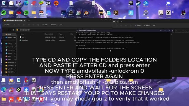 HOW TO FIX BRICKED AMD GPU смотреть онлайн