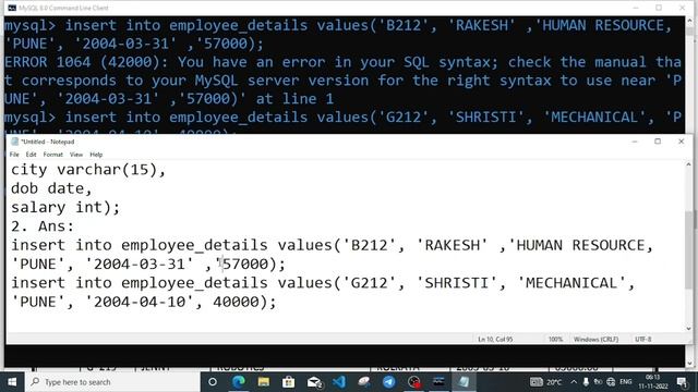 CBSE Class 10 IT - Project Work SQL Part - Solved for session 2023 смотреть онлайн