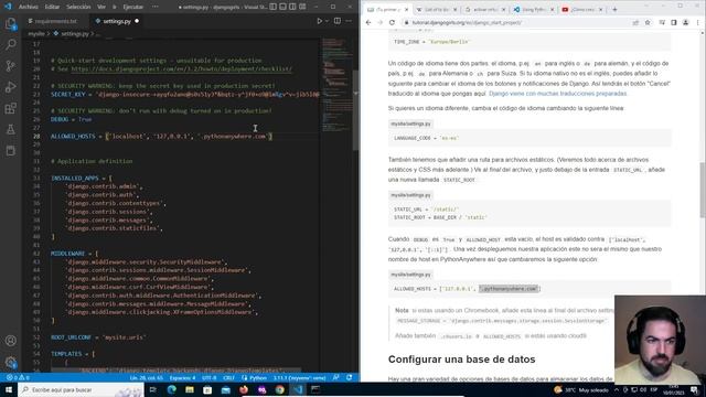 20 - Tu primer proyecto en Django! смотреть онлайн