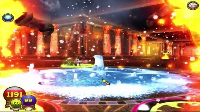Wizard101 Solo Walkthrough - Krokotopia - Part 12 - Palace of Fire and Soloing Throne Room of Fire смотреть онлайн