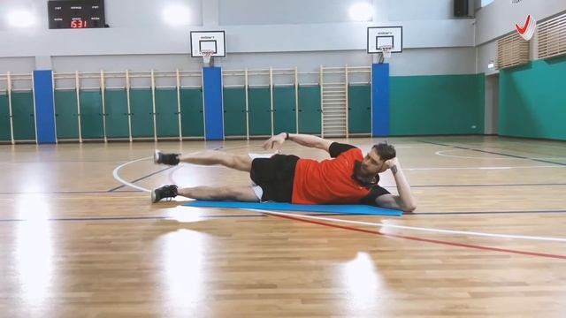 Дополнительное образование. Тренировка с баскетболистом Федором Лихолитовым смотреть онлайн