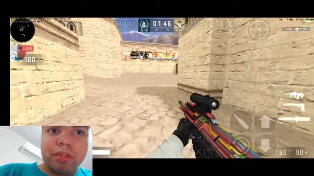 BORA JOGAR UM CS GO MOBILE смотреть онлайн