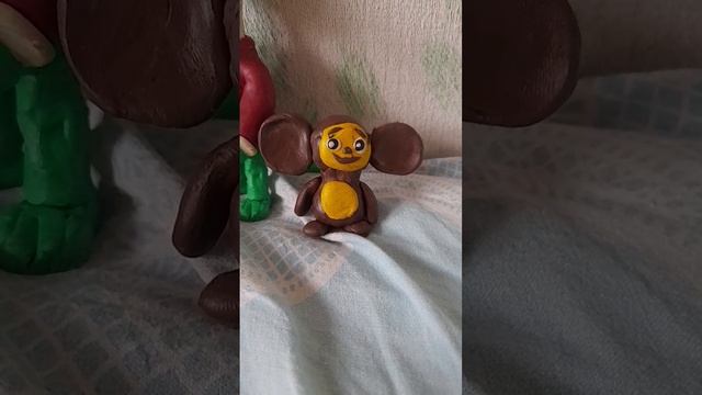 Как вам из пластилина крокодил Гена и Чебурашка? смотреть онлайн