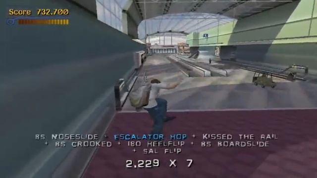 Tony Hawk Pro Skater 3 Free Skate Airport ( Pcsx2 Emulator ) смотреть онлайн