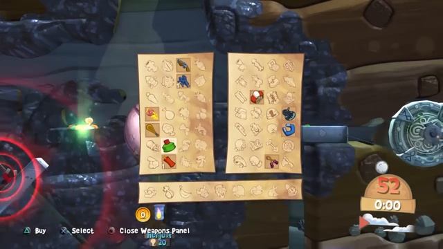 Worms Battlegrounds Electro Magnet Puzzle смотреть онлайн