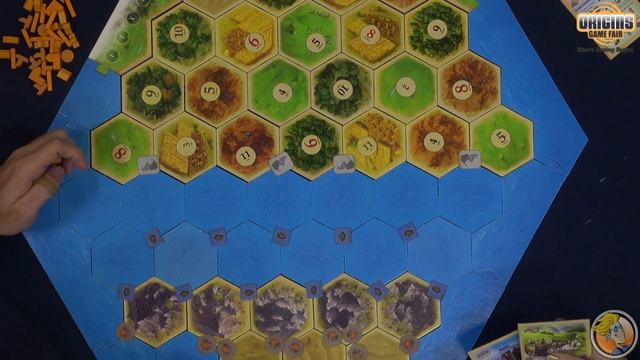 Catan: Legend of the Sea Robbers — game preview at Origins Game Fair 2017 смотреть онлайн