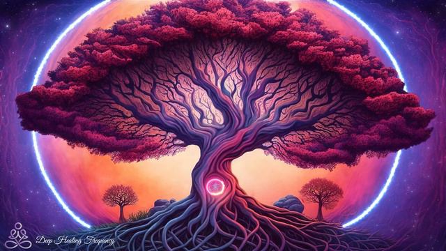 TREE Of LIFE | 432Hz + 111Hz Healing Calm & Inner Peace | Release All Blockages Meditation & Sleep