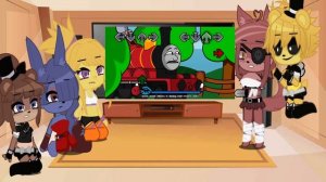 FNC/FNIA 3D react to Thomas’ railway showdown | (??/??/??)