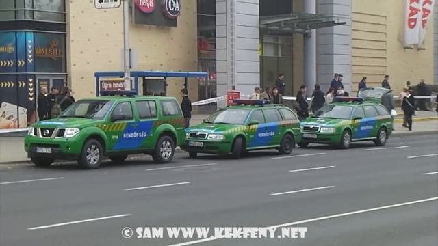 Nissan Pathfinder - 2 Skoda Octavia - Pécsi Rendőrség смотреть онлайн