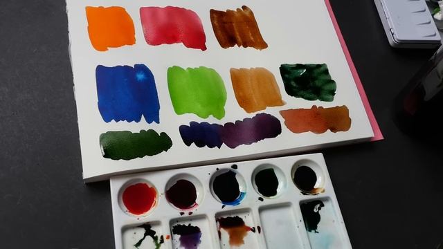 Painting With Food Colouring