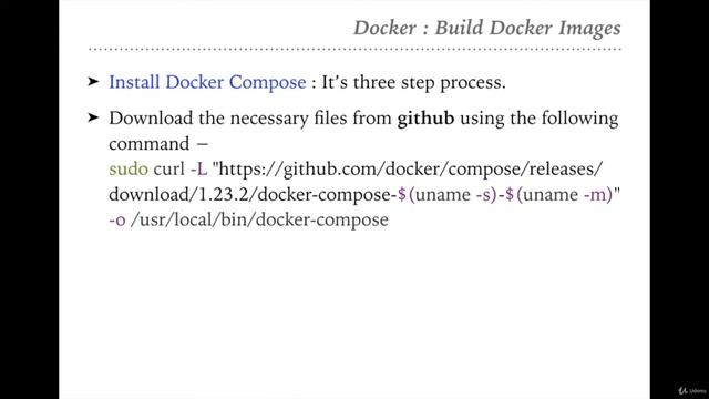 1 Docker Compose Introduction смотреть онлайн
