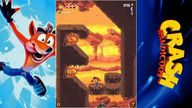 CRASH BANDICOOT MUTANT ISLAND #3 - JAVA - TITAN DE FUEGO смотреть онлайн