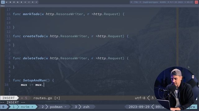 Todo App Using: Go Postgres HTMx TailwindCSS | This Is The Way