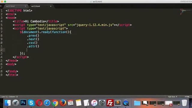 [Non English] jQuery Day 7 part 2 смотреть онлайн