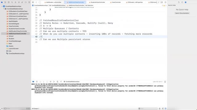 9742735256 - CoreData Delete Rules - FetchedResultsViewController #iostraining смотреть онлайн