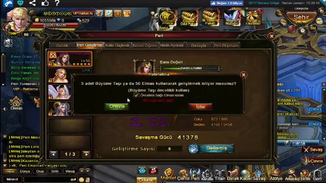 Legend Online #1  PERİ GÜÇLENDİRME