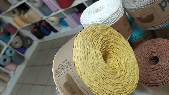 Пряжа рафия, обзор