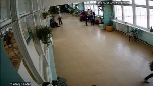 Установка аналогового видеонаблюдения в школе