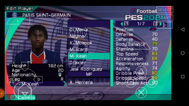 PES 2021 DOWNLOAD ANDROID [600] MB PPSSPP LAST TRANSFERS + REALISTIC GRAPHICS