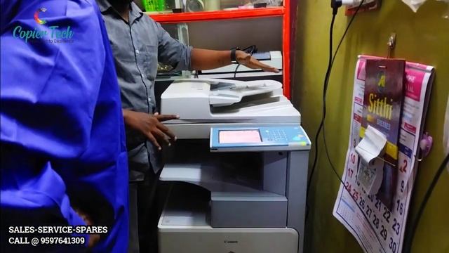 canon ir 3245 installed in chennai |refurbished machine | 4 four cassests|copiertech |tamil смотреть онлайн