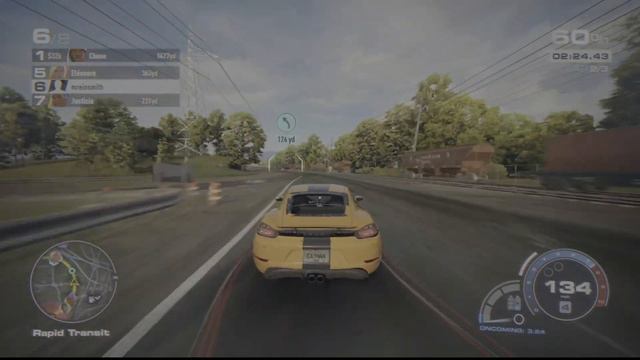 NFS Unbound - Rapid Transit, Speed Race - Porsche Cayman GTS смотреть онлайн