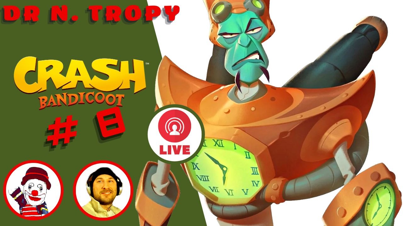 DR. N. TROPY ▨◉◈⋙ Crash Bandicoot 3 ▨◉◈⋙  (#8) (Falamezar) (AI Алиса) #crashbandicoot
