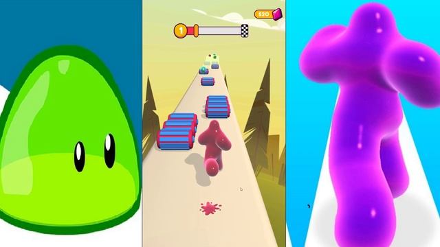 ЭВОЛЮЦИЯ СЛАЙМА В МОНСТРА! | Blob Runner 3D смотреть онлайн