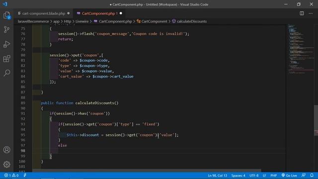 Laravel 8 E-Commerce - Admin Apply Coupons смотреть онлайн